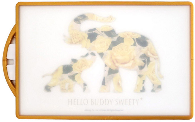 엘리리빙 PE 도마 코끼리, 혼합색상