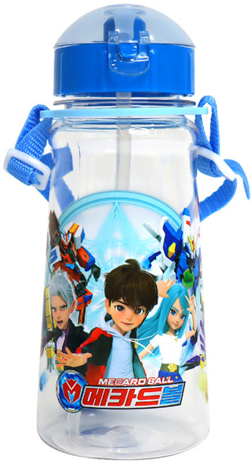 릴팡 매카드볼 프리미엄 어깨끈 빨대물병, 혼합색상, 450ml, 1개