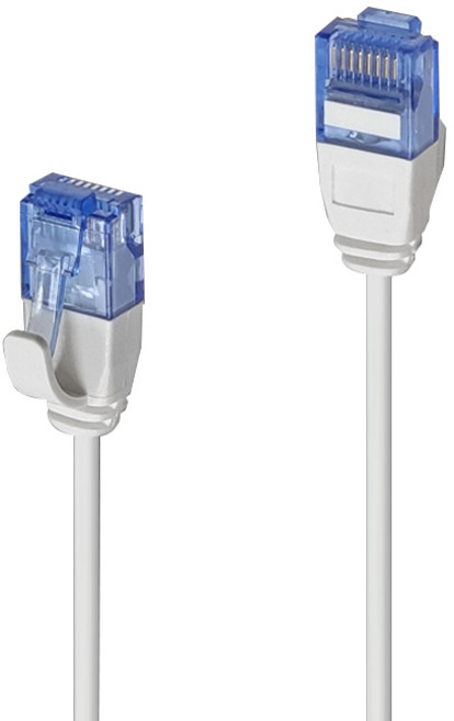 랜스타 cat.6a utp 슬림 랜 케이블 10m, 화이트, 1개