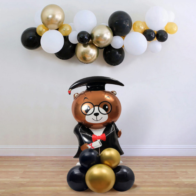 졸업 풍선 기둥2, 불곰박사, 2세트