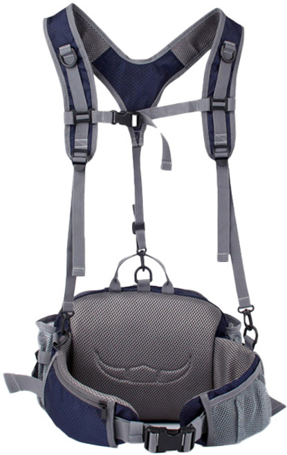 버팔로 옵티멈숄더 등산 힙색 10L, 네이비