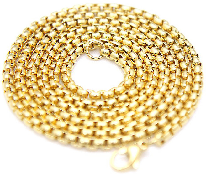 인디라벨 써지컬스틸 목걸이줄 60cm