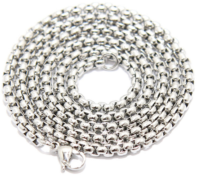 인디라벨 써지컬스틸 목걸이줄