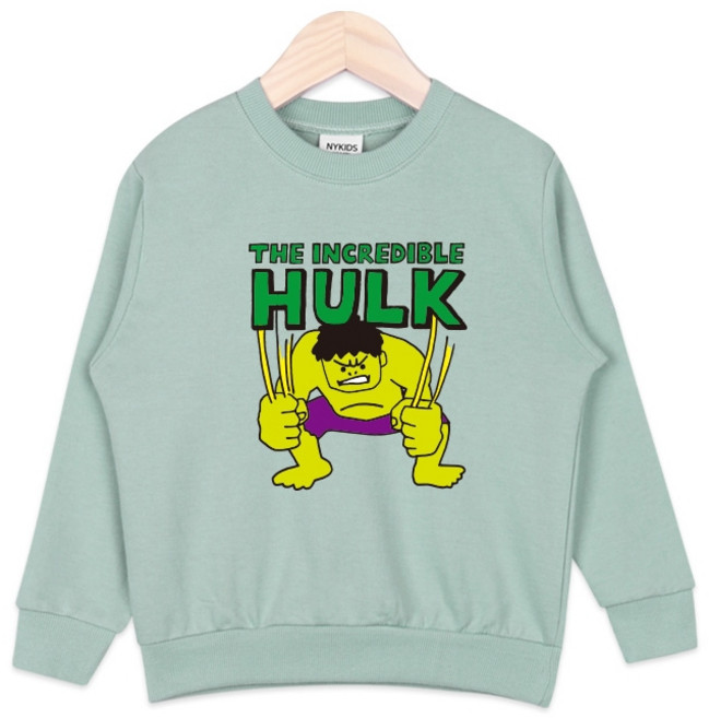 뉴욕꼬맹이 아동용 마블 맨투맨z 티셔츠 P139