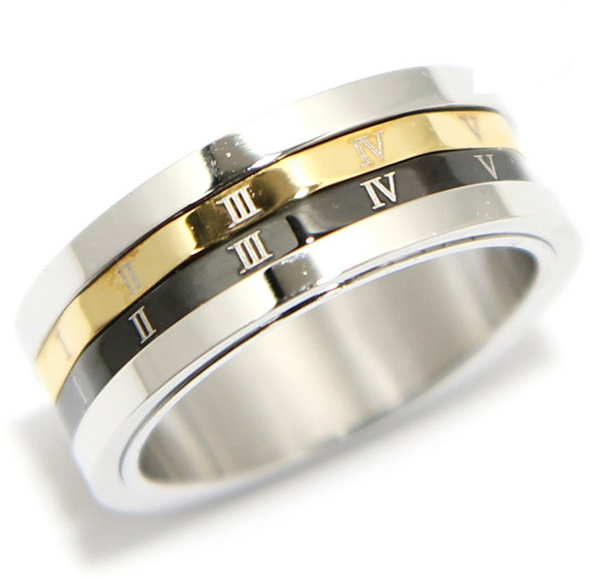 인디라벨 써지컬스틸 3색 반지