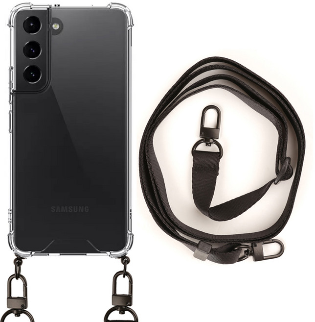 애플버니 목걸이 탈부착 360도 회전 스트랩 휴대폰 케이스