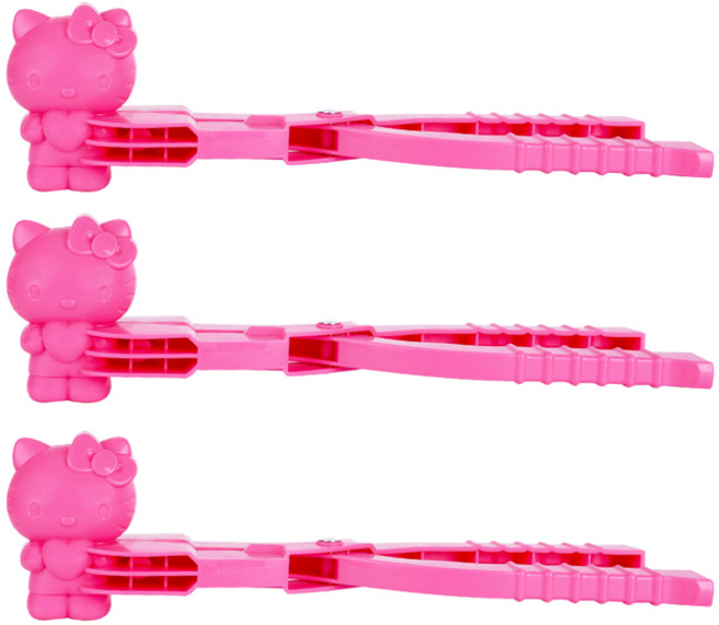 BUNNYLAND Hello Kitty 雪球夾玩具, 單一顏色
