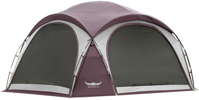 버팔로 프리마 스크린 하우스 돔 쉘터 CTE0003BR, 브라운