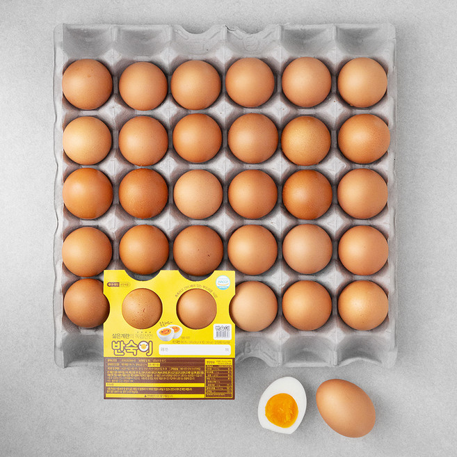 자연애찬 반숙이, 30구, 1개