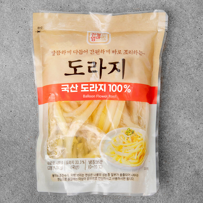 친정엄마 깐도라지, 450g (고형량 150g), 1개