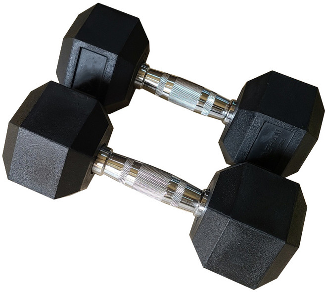 대한스포츠 PEV 육각 아령, 2kg, 2개