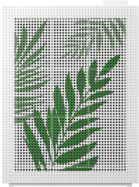 코웨이 에어 카트리지 공기청정기 33㎡, AP-1019C, 올리브리프