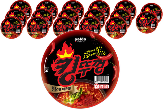 팔도 킹뚜껑 110g, 18개