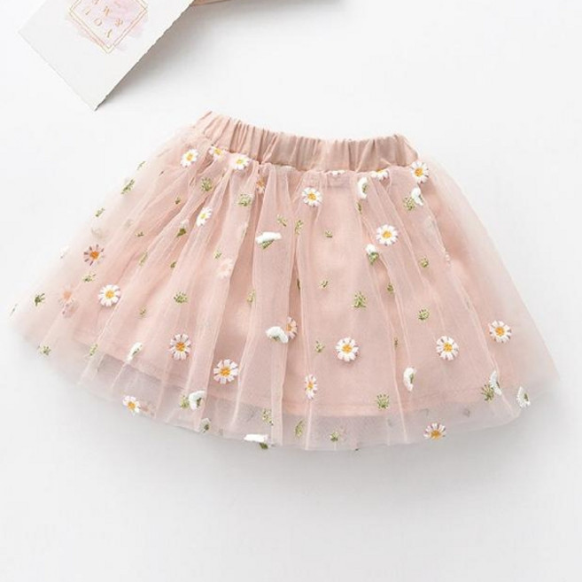 Arbe 여아용 루루 플라워 스커트 치마