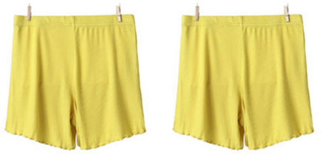 임부용 초기 스판 드로즈 속바지 2p