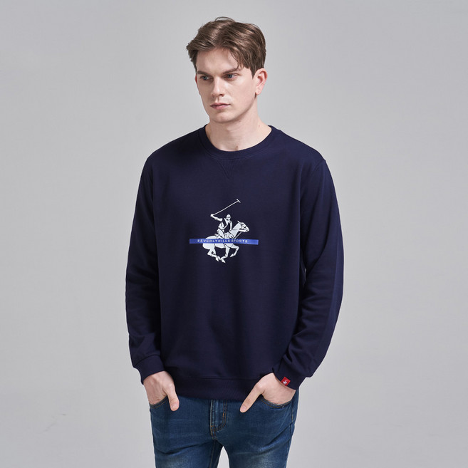 비버리힐스폴로클럽 오리지널 비버리힐즈 스포츠 맨투맨 CPL9T55