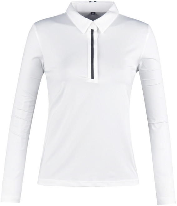 럭스골프 여성용 긴팔 카라 골프셔츠 NBE2S601W