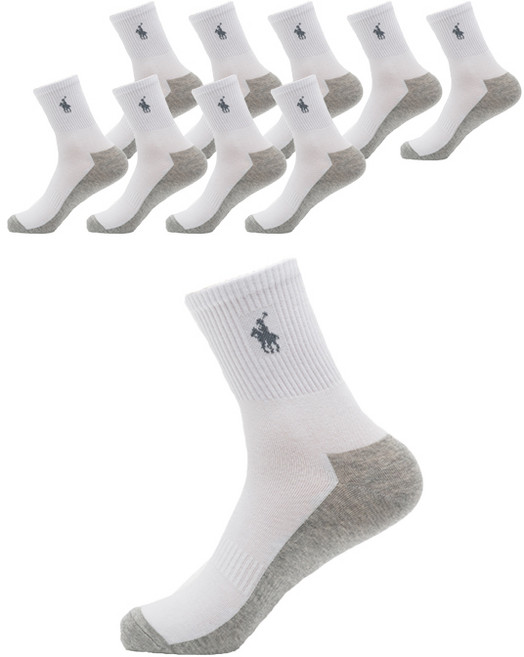 TS7 남성용 순면 중목 양말 10족