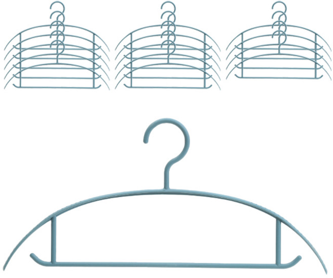 논슬립 옷걸이 Y179, 타입 3, 15개입