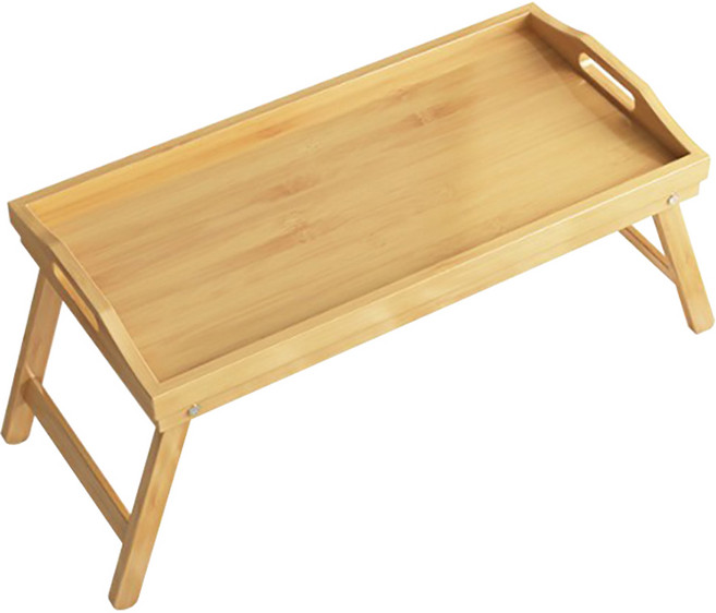 로체스터 접이식 원목 베드 트레이, 우드