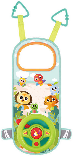 홀라 띠띠빵빵 핸들토이 카시트장난감, 혼합색상, 1개