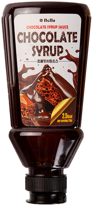 벨라푸드 저칼로리 초코 시럽, 430g, 1개
