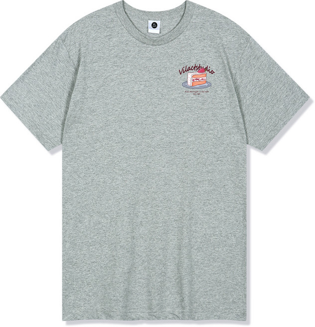 빌락트 케이크 빌락트스튜디오 18수 통기성 반팔 티셔츠