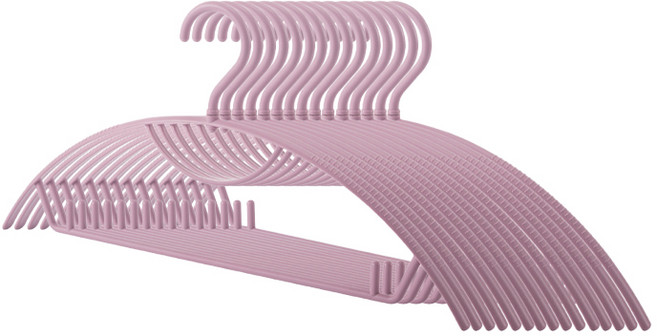 논슬립 옷걸이 Y116, 타입2, 15개입