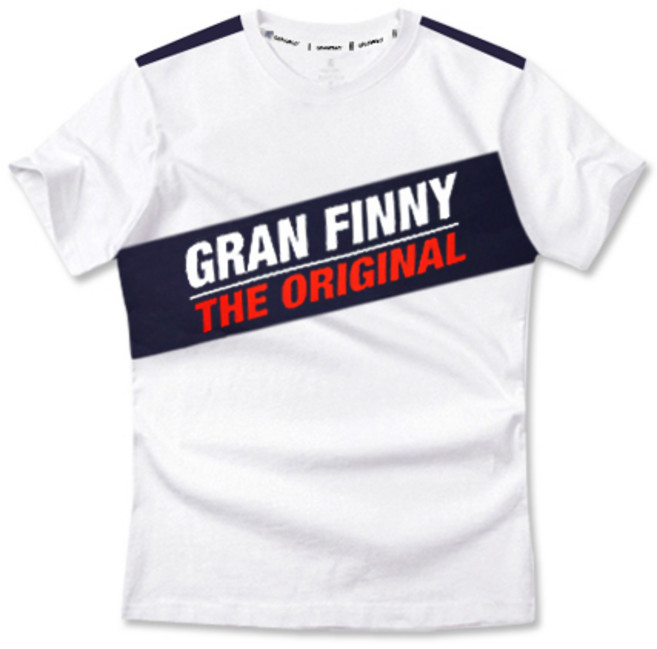 그랜피니 남여공용 냉감 통기성 쿨숄더배색 아이스 반팔 티셔츠 NCB