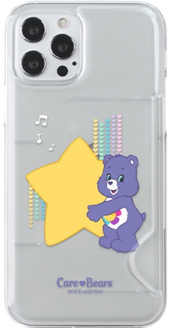 COQUAD Care Bears Together 半透明卡片薄型手機殼