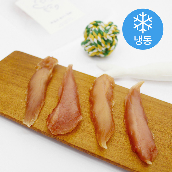 반려동물 제주 청정 육포 50g (냉동), 닭 안심, 3개