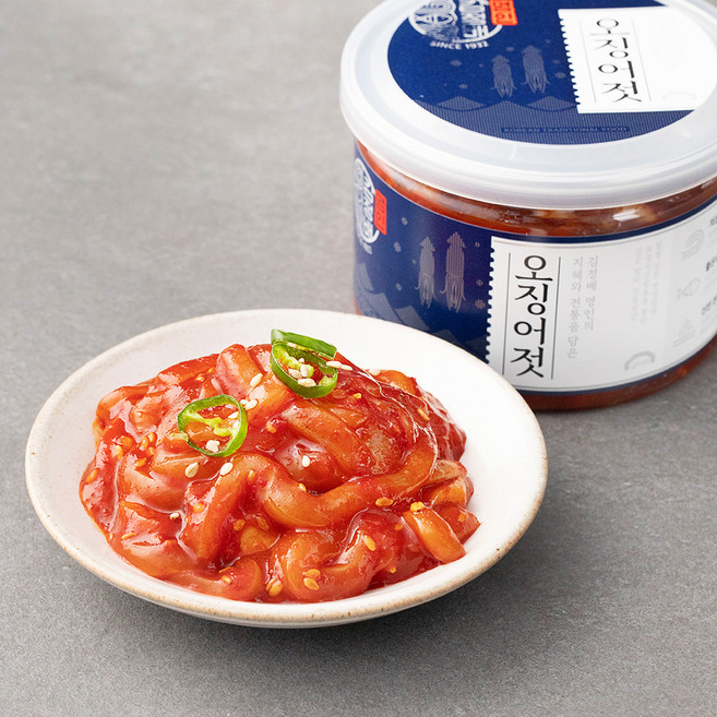 굴다리 김정배 명인 오징어젓, 250g, 1개