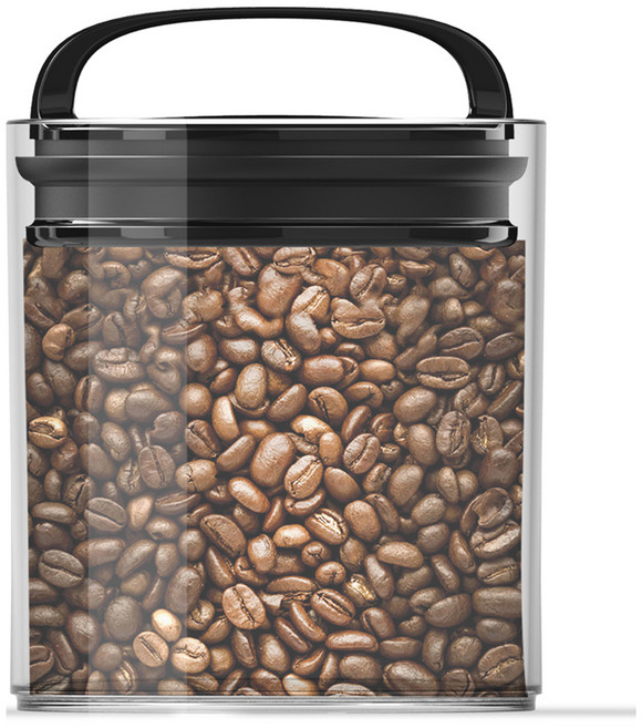 prepara EVAK 프레쉬 진공 밀폐 커피보관용기 미디엄 쇼트, 혼합색상, 1개