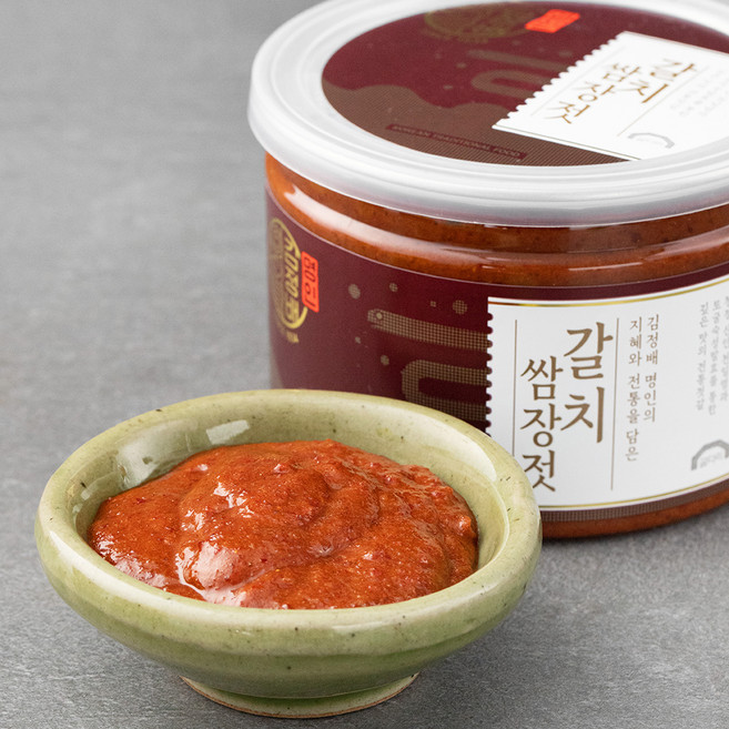 굴다리 김정배 명인젓갈 갈치쌈장젓, 500g, 1개