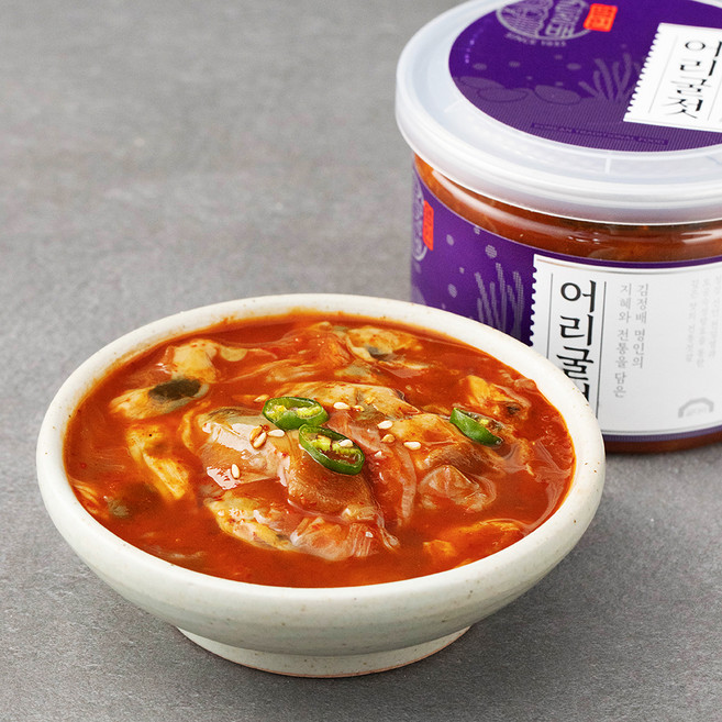 굴다리 김정배 명인젓갈 어리굴젓, 250g, 1개