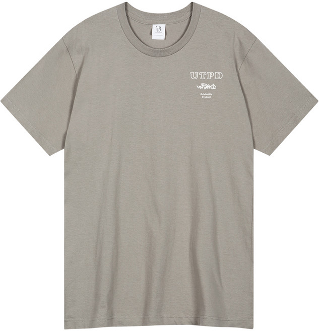 언탭트 남성용 통기성 UTPD 스트로크 16수 반팔 티셔츠