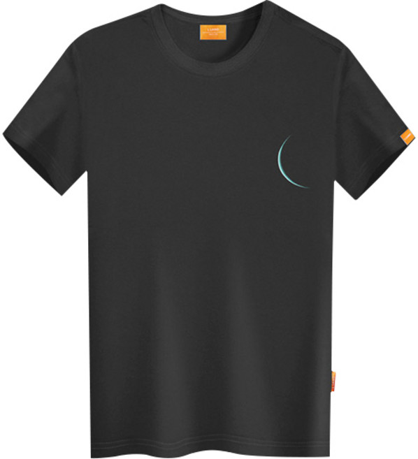 엘라모 리닝문 통기성 반팔 티셔츠