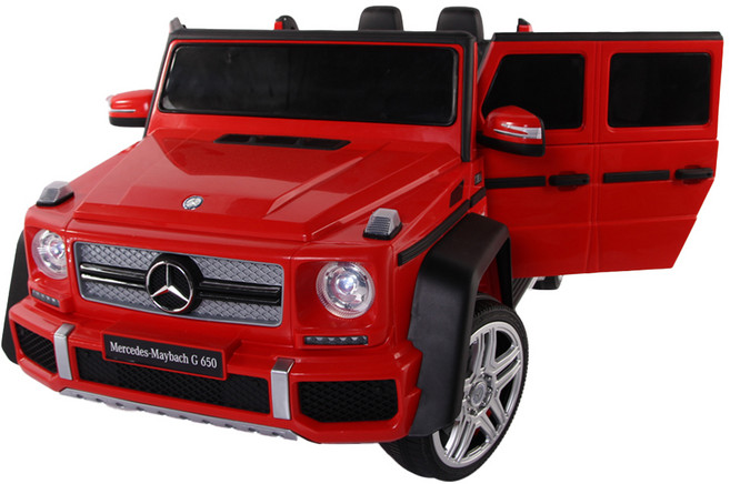 대호토이즈 벤츠 마이바흐 지바겐 G650 유아 전동차, 레드, 1개