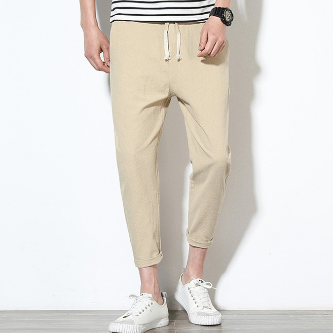 아울스 남성용 아웃도어 슬림 테이퍼드 팬츠 #K35