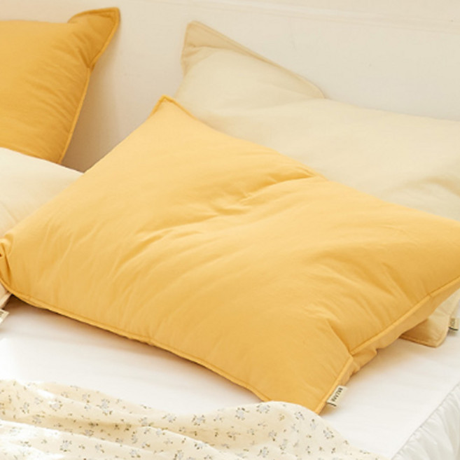 바자르 호텔면 수피마 100수 모네 피그먼트 순면베개커버