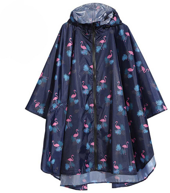 심플리엔 여성용 케이프 망토 패션 우비