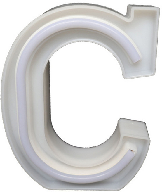 SNF 프로포즈용 영문 숫자 LED 라이트 조명 03 C, 혼합색상