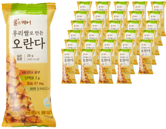 풀무원 풀스케어 우리 쌀로 만든 오란다, 840g, 1개