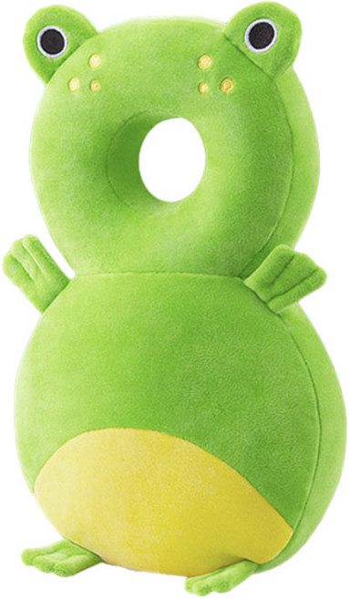 조이멀티 파스텔 동물나라 유아 아기 머리쿵 보호대, 개구리, 1개