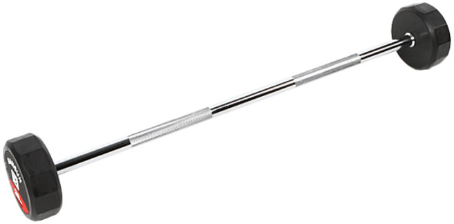 반석스포츠 고정바벨 직선바, 블랙 + 그레이, 20kg, 1개