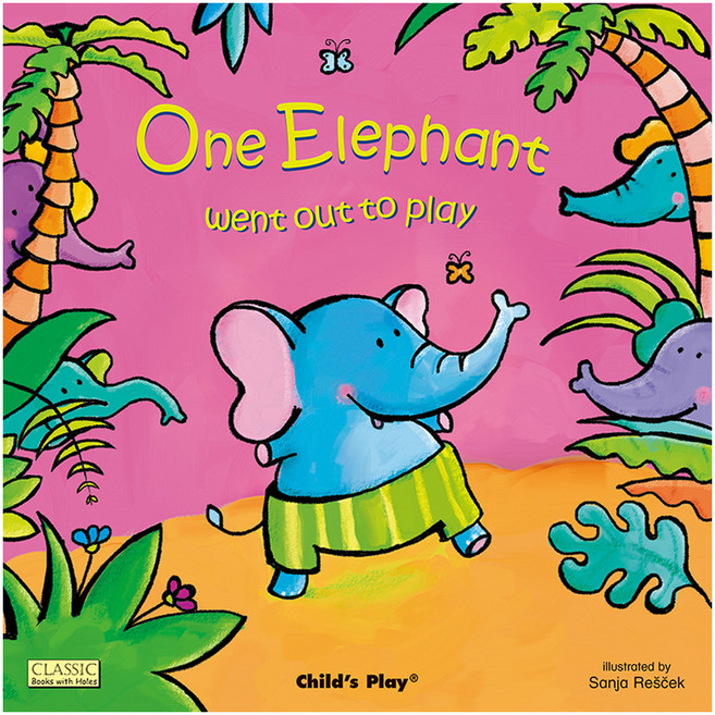 노부영 마더구스 세이펜 One Elephant Went Out to Play, Child's Play