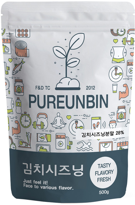 푸른빈 김치 시즈닝 분말, 500g, 1개