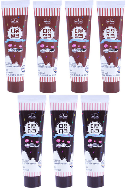 Sang Sang and 綜合不沾手巧克力醬, 黑巧克力口味 90g 3入+牛奶口味 90g 4入, 1組