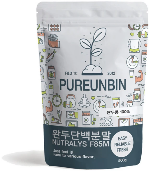 푸른빈 완두콩 단백질 분말 가루, 500g, 1개 - 쿠팡