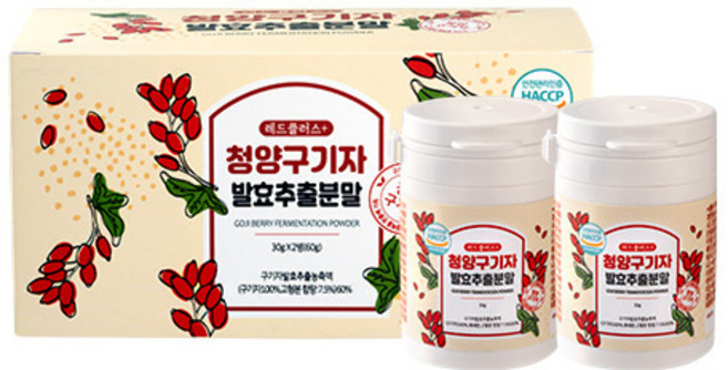 레드플러스 청양구기자 발효 추출분말, 60g, 1개